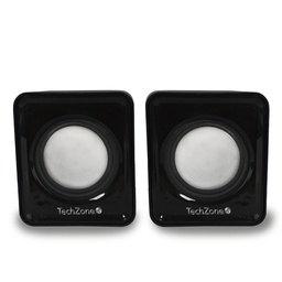 Bocinas multimedia 2.0 TechZone TZBOC3.5 3.5 mm