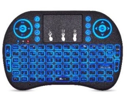 Teclado mini inalámbrico Brobotix 963814 recargable RGB