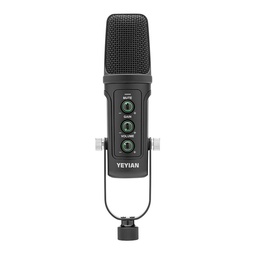 Micrófono condensador Yeyian YSA-UCHQ-01 USB kit streaming