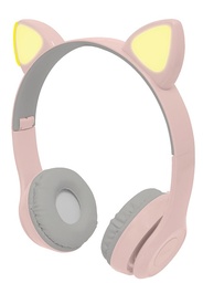 Audífonos Bluetooth Perfect Choice Kids Catto rosa