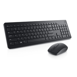 Kit teclado y mouse Dell KM3322W inalámbrico negro