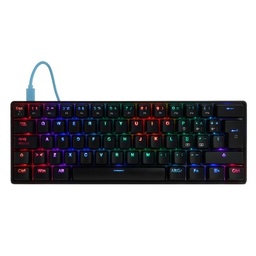 Teclado mecánico Game Factor KBG560-BL 60% switch Blue