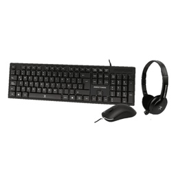 Kit Perfect Choice PC-201717 teclado mouse diadema