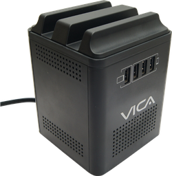 Regulador de voltaje VICA Connect 800 800VA 400W 4 tomas