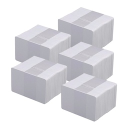 Tarjetas de PVC blancas Evolis PCVB30M CR-80 30 mil
