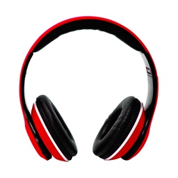 Audífonos over-ear NECNON NBH-01 R Bluetooth HI-FI rojo