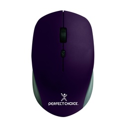 Mouse inalámbrico Perfect Choice PC-045113 1600 DPI morado