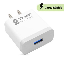Cargador de pared Brobotix 6000533 USB-A carga rápida