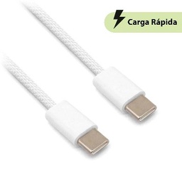 Cable USB-C a USB-C Brobotix 6001547 tejido 1 m gris