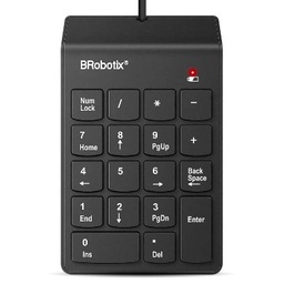 Teclado numérico Brobotix 963234 USB alámbrico