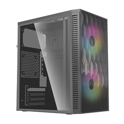 Gabinete gamer Acteck GC470 mini torre Micro-ATX 500W