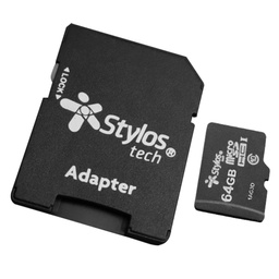 microSD Stylos STMS641B 64GB Clase 10