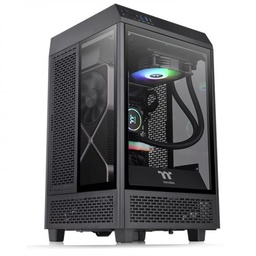 Gabinete Thermaltake Tower 100 Mini-ITX cubo negro