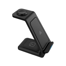 Cargador inalámbrico Acteck CI720 15W 3 en 1