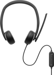 Diadema Dell WH3024 USB-C alámbrica supraaural con micrófono