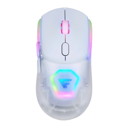 Mouse gaming inalámbrico Game Factor MOW700-WH 26000 DPI