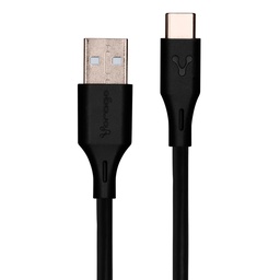 Cable USB-A a USB-C Vorago CAB-C01B 1 m carga rápida