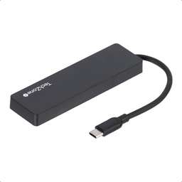 Hub USB-C TechZone TZACHB01 Connect Hub 3.0 4 en 1