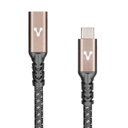 Cable extensión USB-C Vorago CAB-127 100W 1m