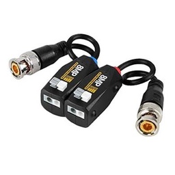 Video balun pasivo BROBOTIX 6007471 8MP BNC con TVS