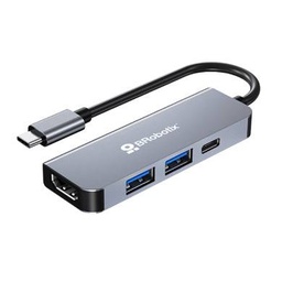 Docking station USB-C Brobotix 6006221 4 en 1 HDMI 4K