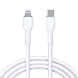 Cable USB-C a Lightning Brobotix 6006818 1m blanco