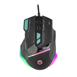 Mouse gamer Getttech GPM-RGBWR-G1-BK 7200 DPI RGB