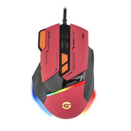 Mouse gamer Getttech GPM-RGBWR-G1-RD 7200 DPI RGB