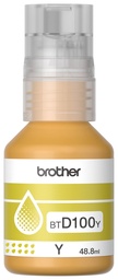 Tinta Brother BTD100Y amarillo 5000 páginas