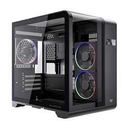 Gabinete gamer Balam Rush Curve 6400 Micro ATX 3 fan ARGB