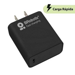 Cargador de pared Brobotix 6006627 20W USB-C negro