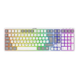 Teclado inalámbrico RGB Acteck TI790 2.4GHz Bluetooth