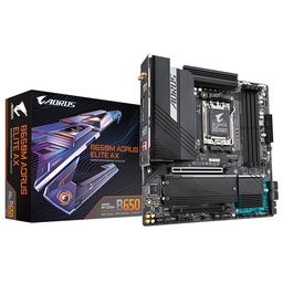 Tarjeta madre Gigabyte B650M AORUS ELITE AX AM5 DDR5