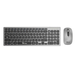 Kit teclado y mouse inalámbrico Stylos STPKTM6G recargable