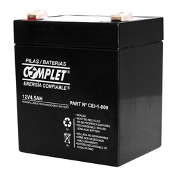 Batería COMPLET CEI-1-009 12V 4.5Ah plomo ácido