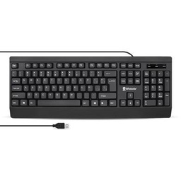 Teclado Brobotix 6007181 USB alámbrico Español negro