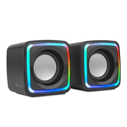 Bocinas para PC Getttech GUS-ESRWR-01 RGB 2.1 6W RMS