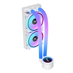 Enfriamiento líquido Xzeal XZCO413W 240mm ARGB blanco