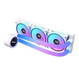Enfriamiento líquido Xzeal XZCO414W 360mm ARGB blanco