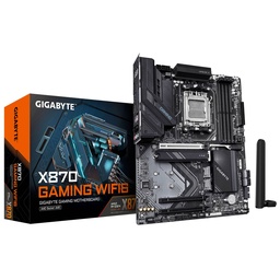 Tarjeta madre Gigabyte X870 Gaming WiFi6 AM5 DDR5 ATX