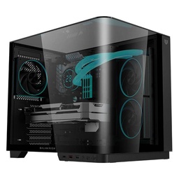 Gabinete gamer Balam Rush Curve 6800 ATX 3 ventiladores ARGB