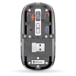 Mouse inalámbrico Brobotix 6000823 Glass Bluetooth 1600 DPI