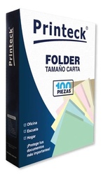 Folders Nextep 8-040-1 Printeck carta crema 100 pzas