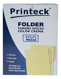 Folder oficio Nextep 8-041-1 crema C/100