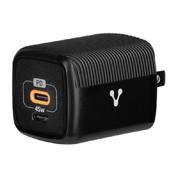 Cargador de pared Vorago AU-402-BK 45W USB-C