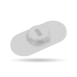 Ancla candado seguridad Brobotix 406290 K-Slot adhesiva gris