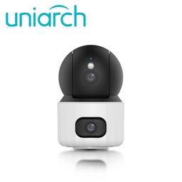 Cámara WiFi PT Uniarch UHO-S3S-M33D 6MP doble lente