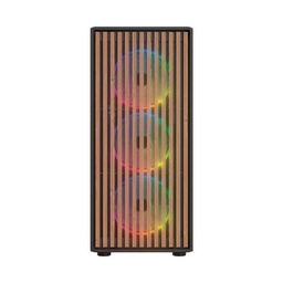 Gabinete gamer Balam Rush GM580CB media torre ATX negro