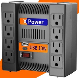 Regulador de voltaje Complet XPOWER 1300 ERV-9-002 1300VA 650W