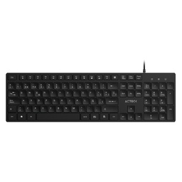 Teclado alámbrico Acteck Vantage Aero TA545 105 teclas